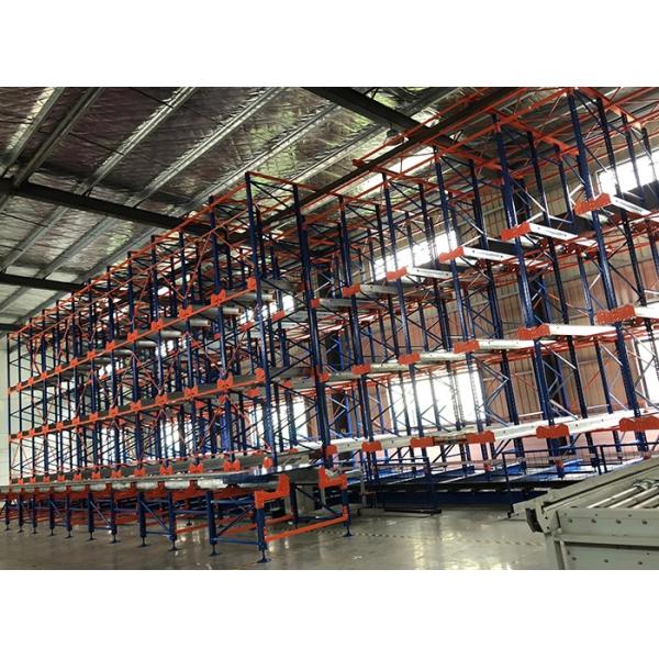 Heavy Duty Automatic Radio Pallet Rack Mobile Shuttle Rack System