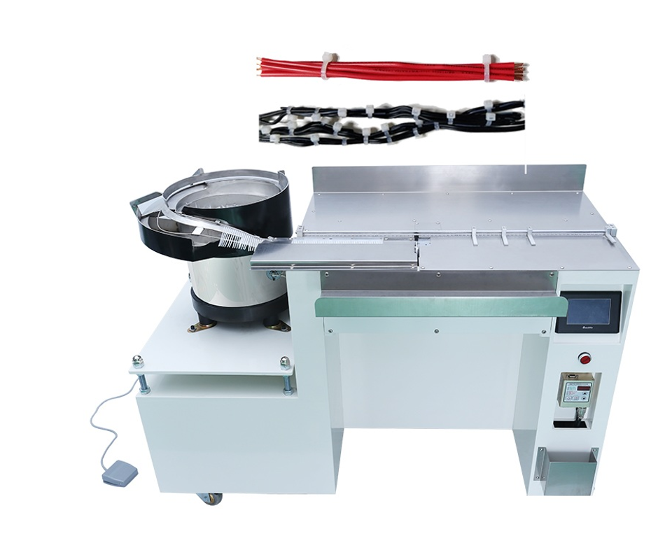 Nylon Cable Bundling Machine High Output Tie Tying Machine 220V / 380V