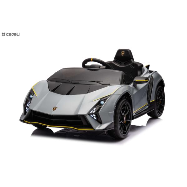Kidzone Kids Electric Ride On 12V Licensed Lamborghini Aventador SV Battery Powered Sports Car Toy