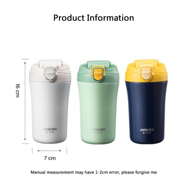 2023 Outdoor Travel Essential Double-Layer Stainless Steel Vacuum Thermos with Handle
