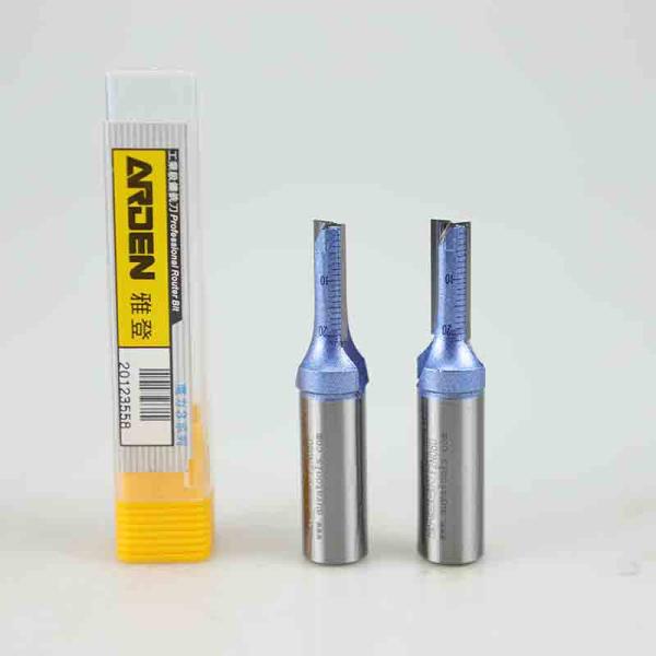 Fresa recta de doble flauta Arden Magic 3 con recubrimiento de estaño para aleación, para taladrado y fresado