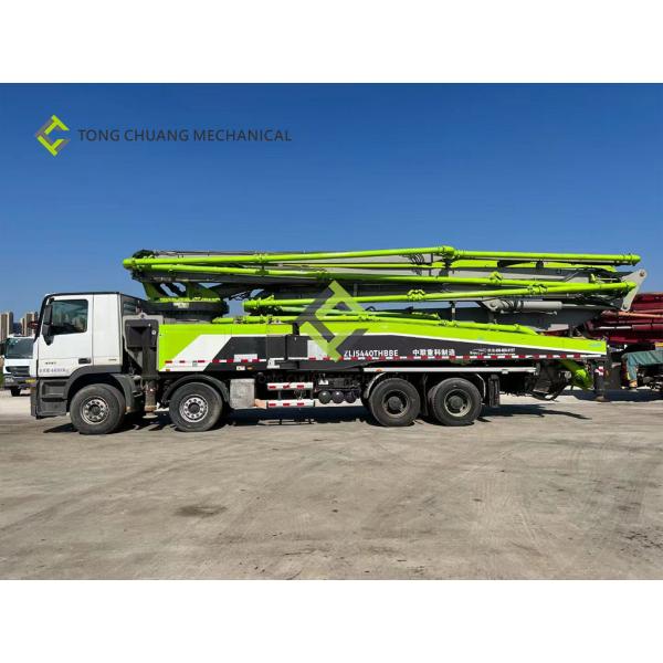 Тележка заграждения Zoomlion Remanufactured используемая конкретная 56 метров установленного конкретного насоса