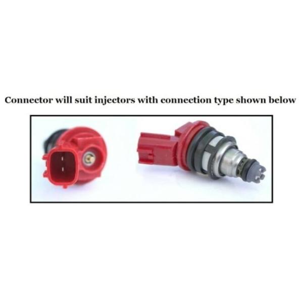 longyue fuel injector connectors for Nissan 300zx 240sx 200zx silvia rb25det sr20 s13 r32