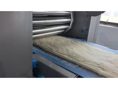 Automatic Stress-Free Dough Sheeting Line for High-Hydration Baguette, Ciabatta and European Bread