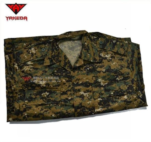 Custom Camouflage Military Uniforms Waterproof Rip - Stop For Workwear