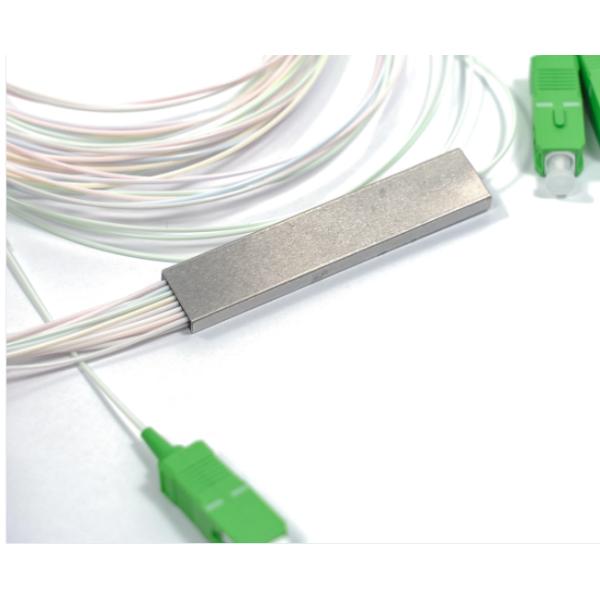 1*32 1*64 1*128 Steel Tube SC/ APC Mini Fiber Optic GPON 1x128 PLC Splitter