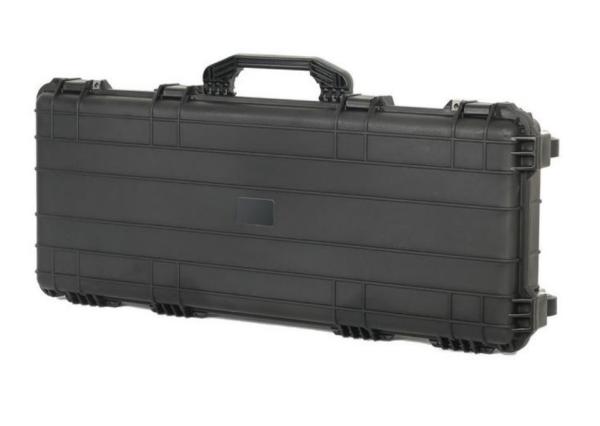 Preto plástico duro da caixa 92mm do equipamento da injeção impermeável militar/personalizado