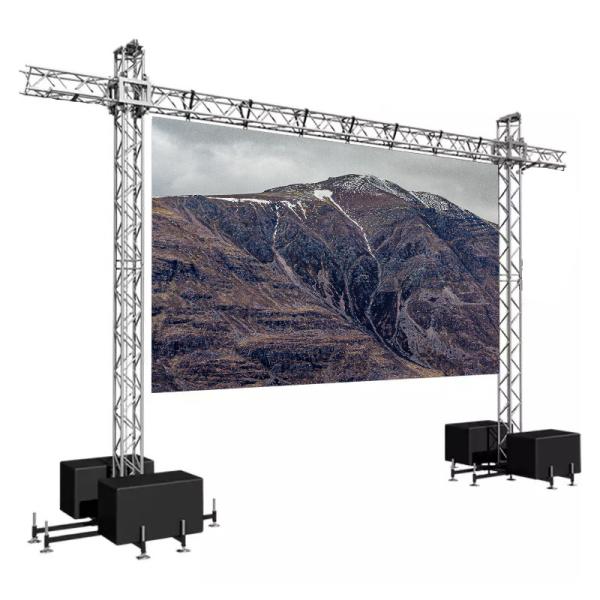 Ultra Light and Thin Indoor Rental P2.976 Écran d'affichage vidéo LED sur le mur avec 250 * 250mm Taille du module de l'OEM