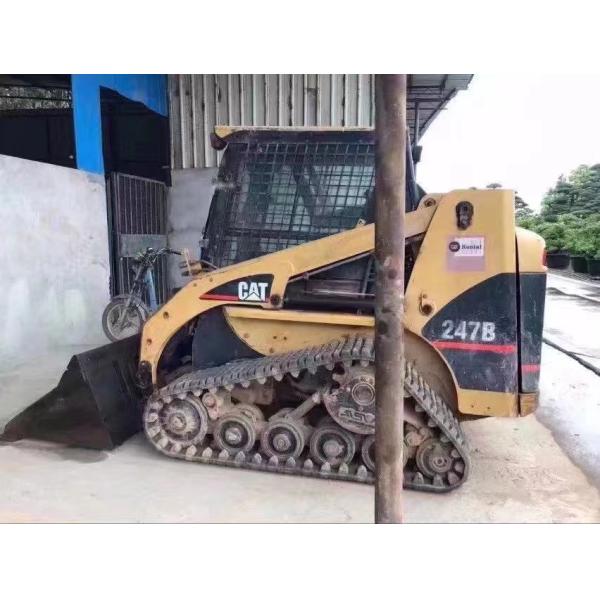 Used Japan Original Paint Caterpillar Wheel Loader 247B with High Operating Efficiency