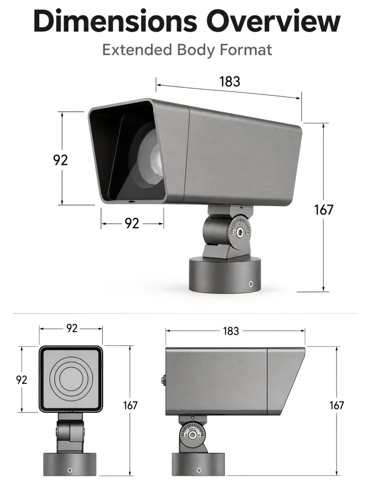 Adjustable Landscape Architectural Outdoor LED Spotlight Anti Glare 30W For Facade Garden