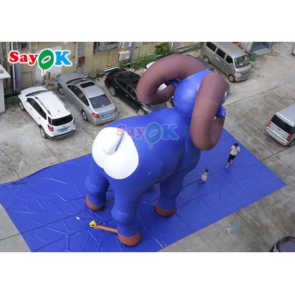 7.5m Inflatable Goat Animals Model Balloons Custom Inflation Riding Goat Advertising