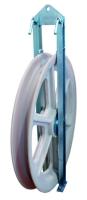 ligne en nylon simple de Pulley For Transmission de conducteur de roue de 508X75mm