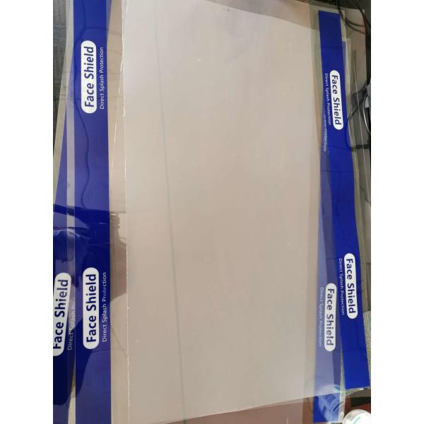 Transparent Anti Fog PET Film Plastic Fogless Pet Sheet For Face Shields