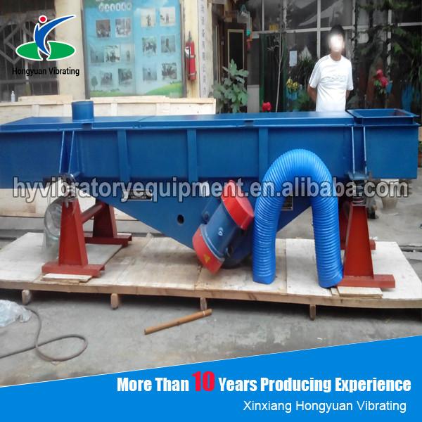 Multifunctional linear vibrating screen apllied in cotton seeds, pistachio nuts, etc