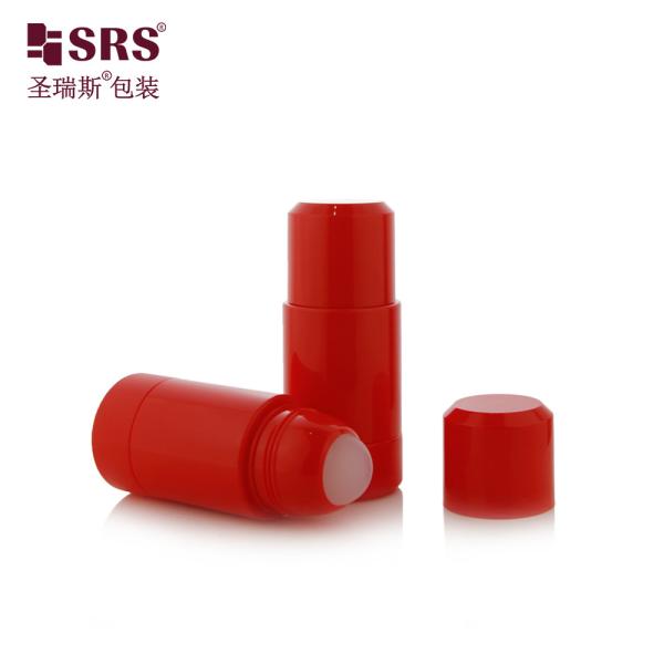 RPPE(P)-75ML Red Colored Deodorant Container With Replacement Inner Bottle With Soothing Gel Pain Relief