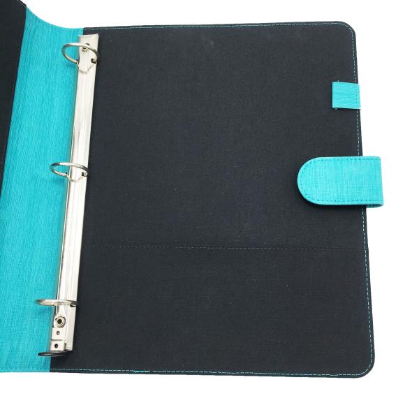 Office Green Leather Ring Binder 100sheets School A4 File Folder 80gsm 0.35KG