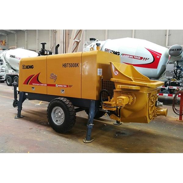 насос 8Mpa  HBT5008K 82kW установленный трейлером конкретный