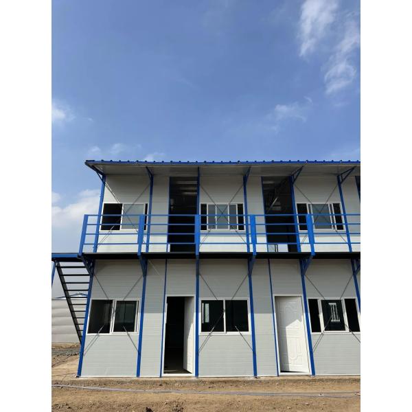 Aluminum Window Prefabricated Residential House with Japanese Design Style and Energy Saving Features