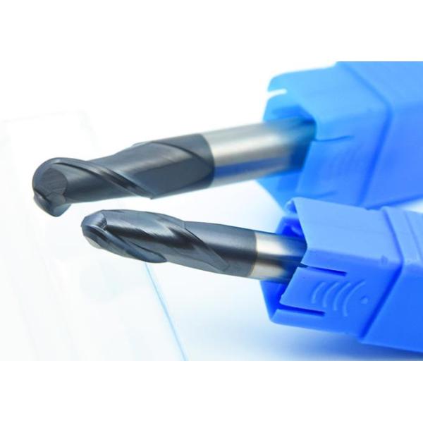 HRC 45 55 60 65 Carburo Noso redondo extremo de molino Alta dureza Resistencia al desgaste