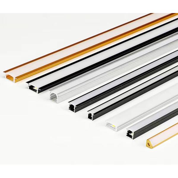 Утопленный алюминиевый профиль СИД черный серебристый 6063/6061/6005/6060 T5/T6
