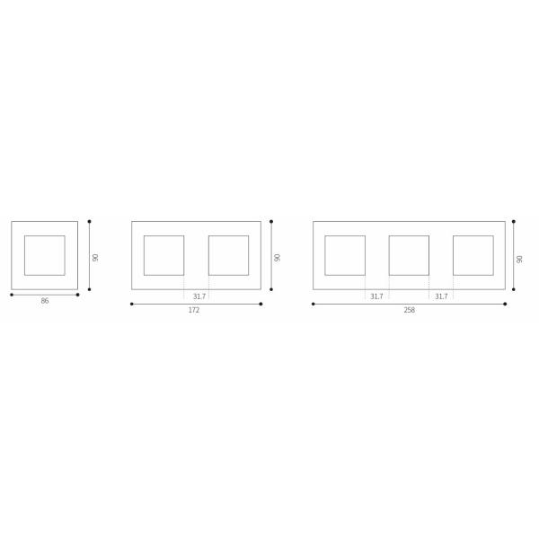 Amertop High quality Brass Electrical Wall Sockets And Switches For Washroom And Bedroom