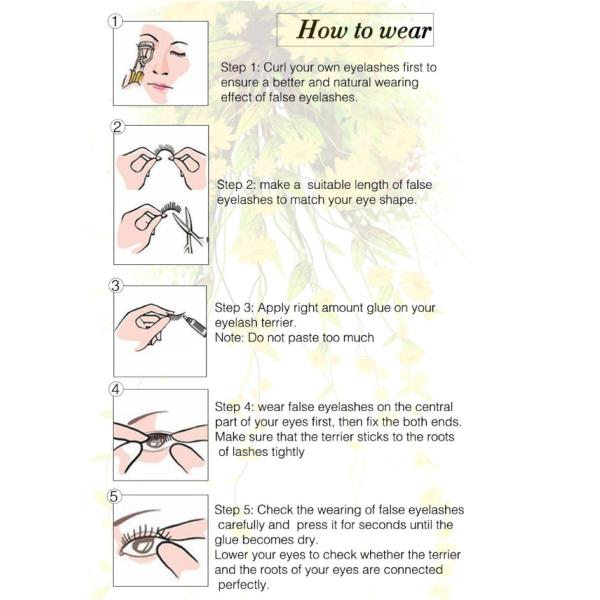 Фасонируйте ресницам макияжа глаза ручной работы 3Д для обслуживания ОДМ ОЭМ партии