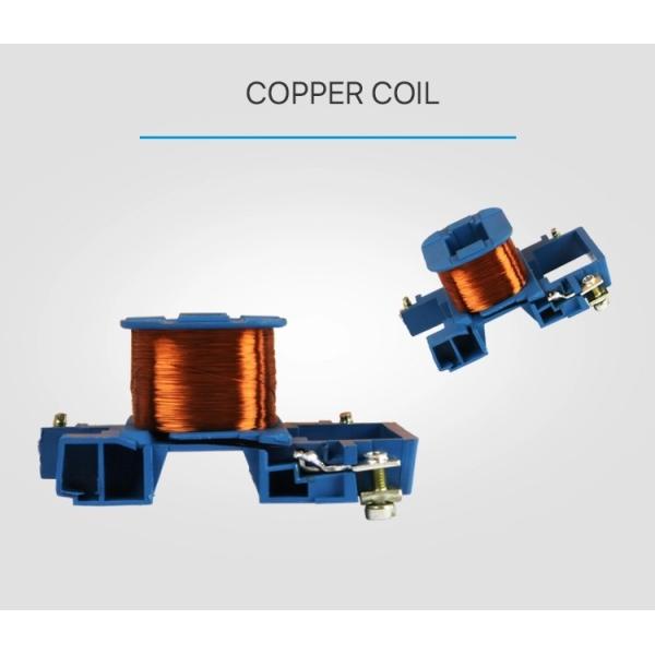 Estructura compacta eléctrica del contactor 4P del carril del dinar de PA66 220V 9A