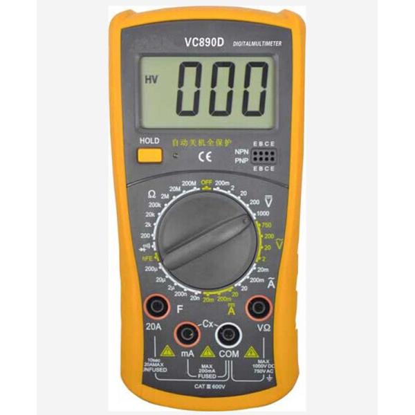 Данные по цифрового вольтамперомметра доказательства DMM всхода держат входной с