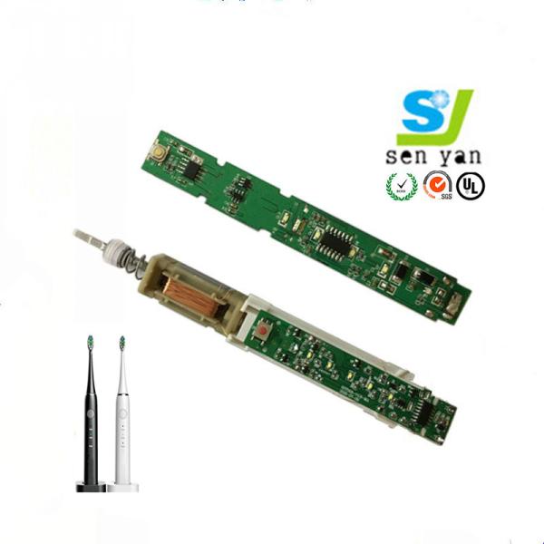 HASL-LF SMT PCB Assembly Pritned Circuit Board Production One Stop Service For Toothbrush
