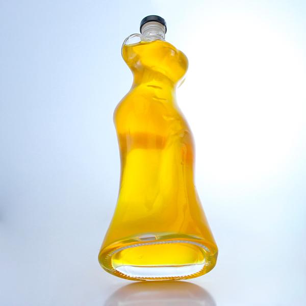 Design Tequila Glass Bottle for Champagne Brandy Whisky and More