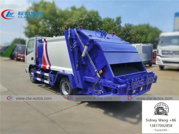 Caminhão do compressor do lixo de KAMA 5CBM para serviços ambientais