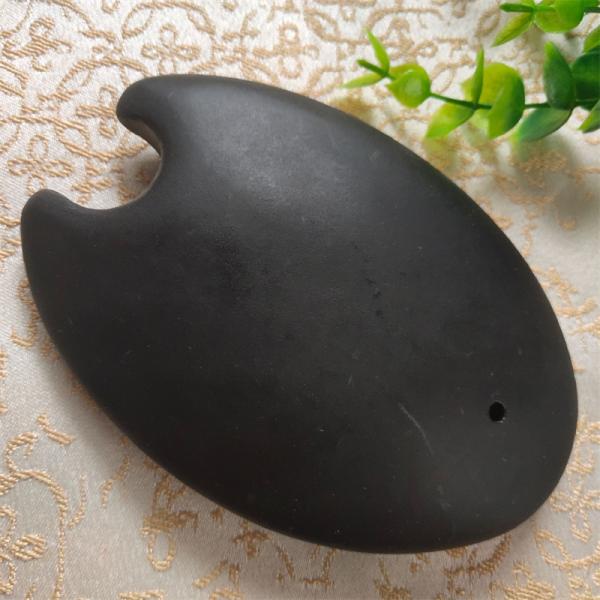 Hot Massage Energy Stone Bian Stone Gua Sha Tool 12*8.5*2.5cm Dimensions Full Body Warming Therapy