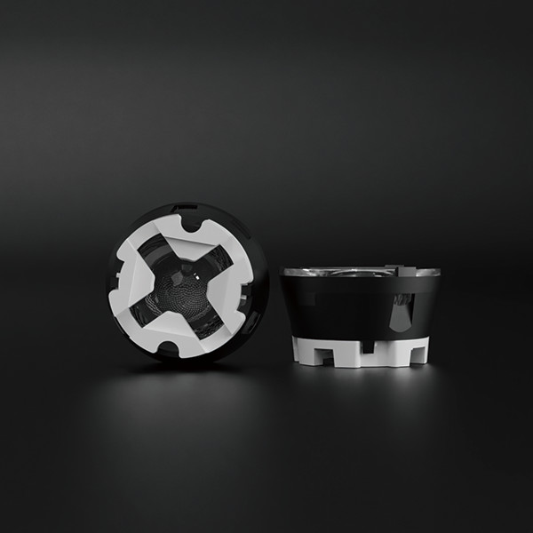 50° Wide Angle PMMA TIR Lens for Downlight with 93% Efficiency and Rohs Certification