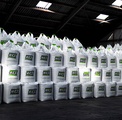 Two Handle 165gsm Big Bag 500kg One Ton Sand Bags 100% Virgin