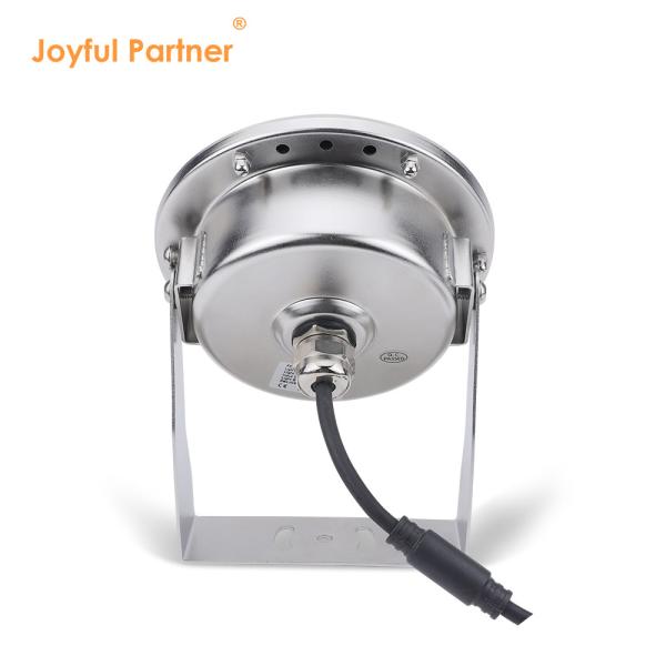 Under Water Pond Light 6W 12W 316L Stainless Steel IP68 DIA140MM For Salty Water