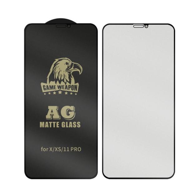 Matte Finish Mobile Phone Screen Protector 9H Full Coverage Finger Print Free For Iphone 12