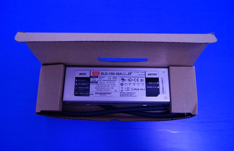 ELG-100-36A-3Y 2.66A 100W Dimmable привело светлого водителя