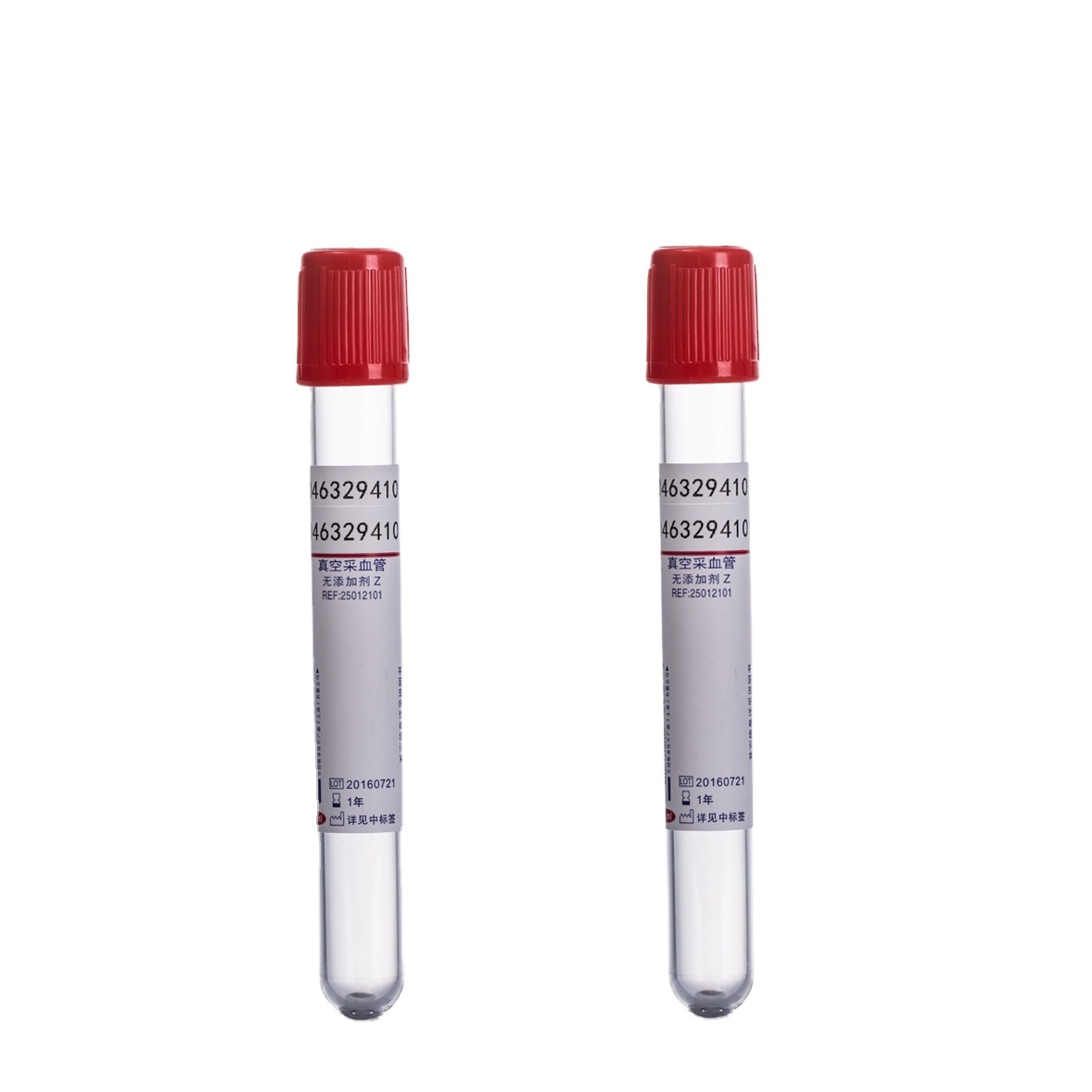 Disposable Vacuum Blood Collection Tubes CenLee Brand CE ISO Certified Laboratory Tests Plain K2EDTA/K3EDTA ESR Blood Test Tubes