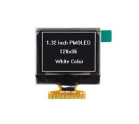 1.32'' 30 Pin SPI I2C Parallel Monochrome PMOLED Display SSD1327 128x96 White