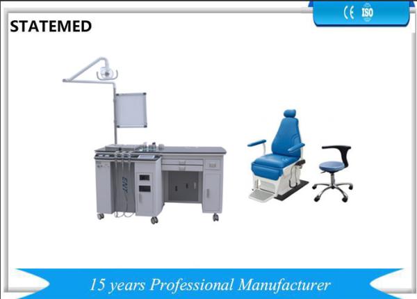 Toughended Organic Glass Ent Workstation / Ent Medical Devices With 19 Inch Monitor