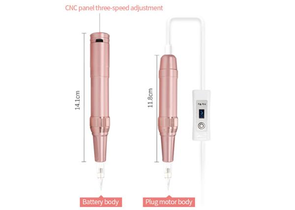 Wirless Simi Beauty Cosmetic Tattoo Gun With Nano Microneedle