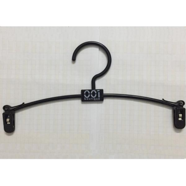 White Clothing Store Hangers For Underware , Plastic Retail Hangers Eco Friendly
