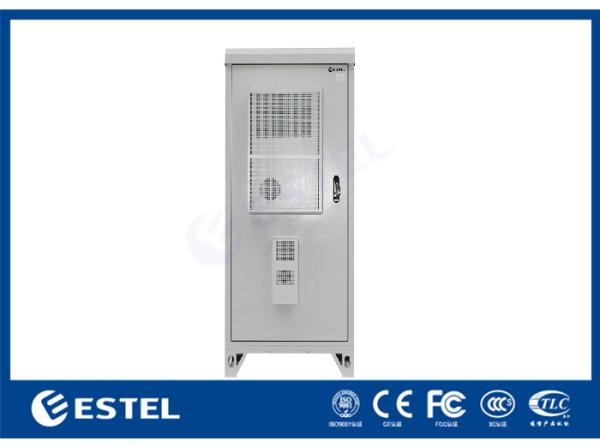 Painel exterior IP55 da estrutura do sanduíche do armário de poder de Emerson Rectifier/bateria