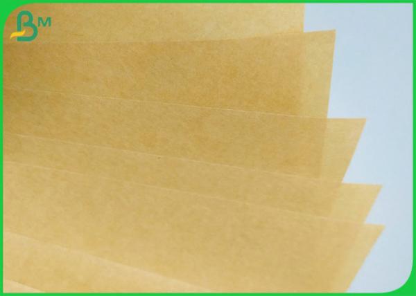Papel de embalagem de envolvimento Unbleached da boa rigidez para o produto comestível aprovado