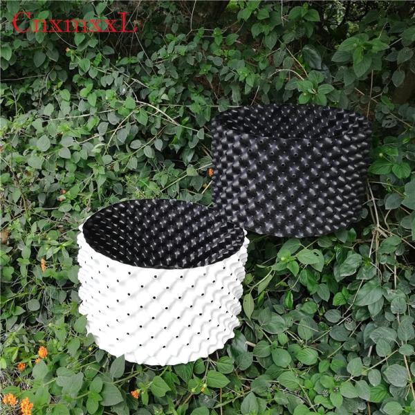 Пластиковые баки питомника цветка орхидеи гидропоники баков питомника цветочного горшка 1gallon