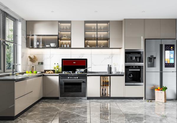 Meubles d'intérieur de luxe modernes Armoires de cuisine