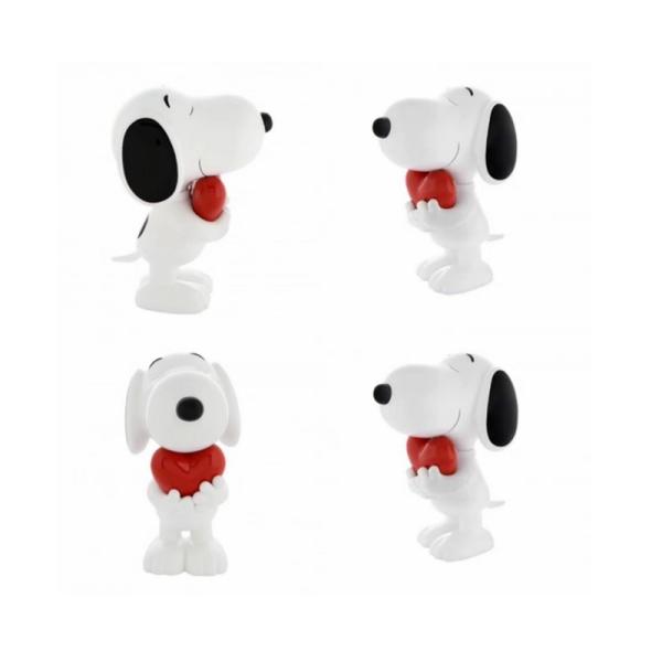 Snoopy Cartoon Character Sculptures Surface Brushed Dog Garden Statues Ornaments