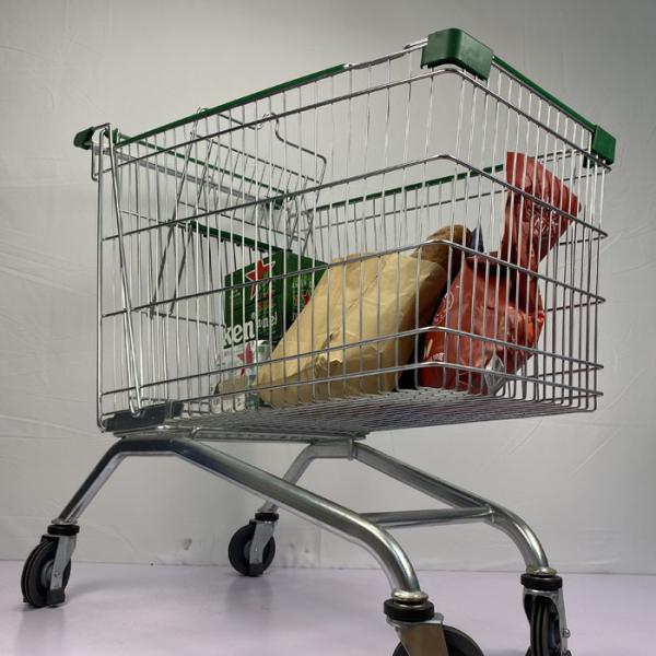 Carro de la compra de acero grande estupendo del metal de la carretilla Q195 de las compras 275L