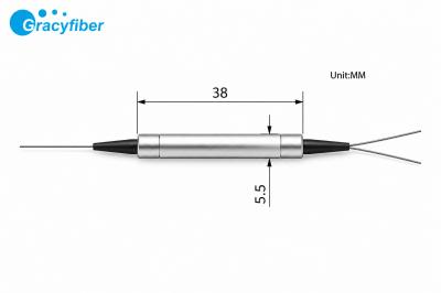 Polarization Maintaining PM Isolator 1310nm 1550nm Wide Wavelength Range Low