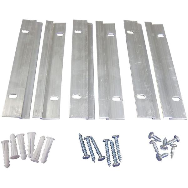 Stamping Hardware Part Z Bar Clip Rail Bracket Wall Mount Hangers Customized Mounting